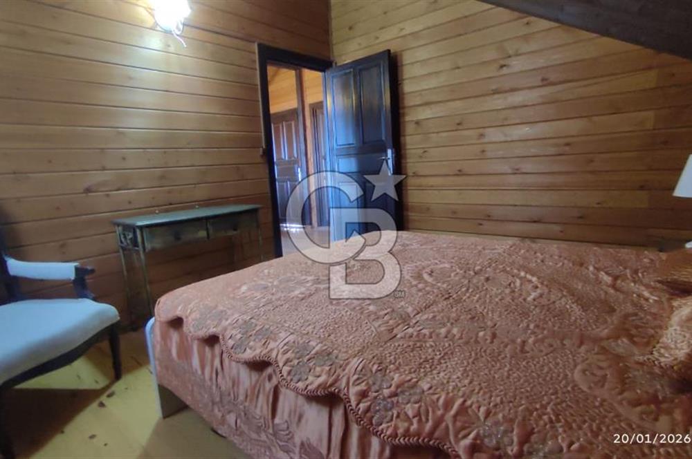 TEMELLİ OLUKPINAR MAH. BOTANİKKÖY SATILIK (4+2) AHŞAP VİLLA