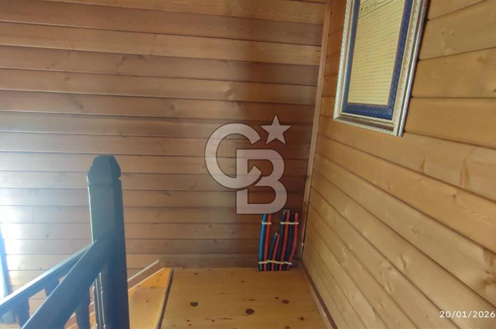 TEMELLİ OLUKPINAR MAH. BOTANİKKÖY SATILIK (4+2) AHŞAP VİLLA