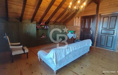 TEMELLİ OLUKPINAR MAH. BOTANİKKÖY SATILIK (4+2) AHŞAP VİLLA