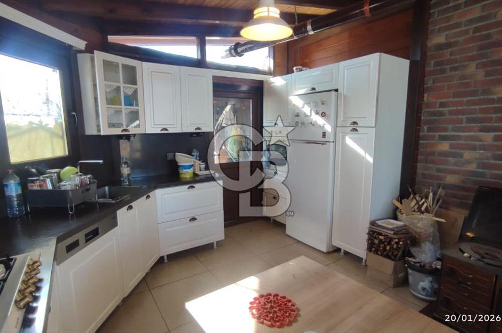 TEMELLİ OLUKPINAR MAH. BOTANİKKÖY SATILIK (4+2) AHŞAP VİLLA