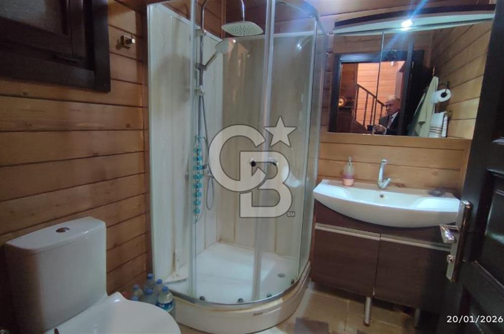 TEMELLİ OLUKPINAR MAH. BOTANİKKÖY SATILIK (4+2) AHŞAP VİLLA