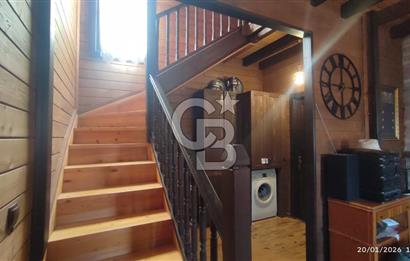 TEMELLİ OLUKPINAR MAH. BOTANİKKÖY SATILIK (4+2) AHŞAP VİLLA