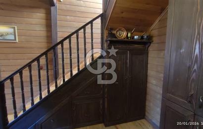 TEMELLİ OLUKPINAR MAH. BOTANİKKÖY SATILIK (4+2) AHŞAP VİLLA