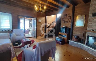 TEMELLİ OLUKPINAR MAH. BOTANİKKÖY SATILIK (4+2) AHŞAP VİLLA