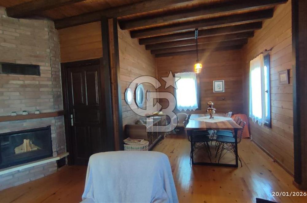 TEMELLİ OLUKPINAR MAH. BOTANİKKÖY SATILIK (4+2) AHŞAP VİLLA