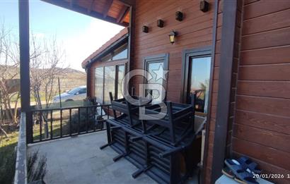 TEMELLİ OLUKPINAR MAH. BOTANİKKÖY SATILIK (4+2) AHŞAP VİLLA