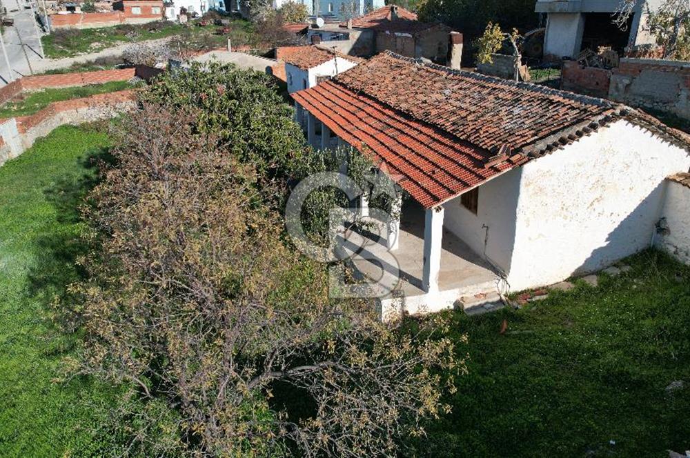 İzmir Bergama Zeytindağ da Satılık 2 Ev 1000 m2 Arsa Köy içinde