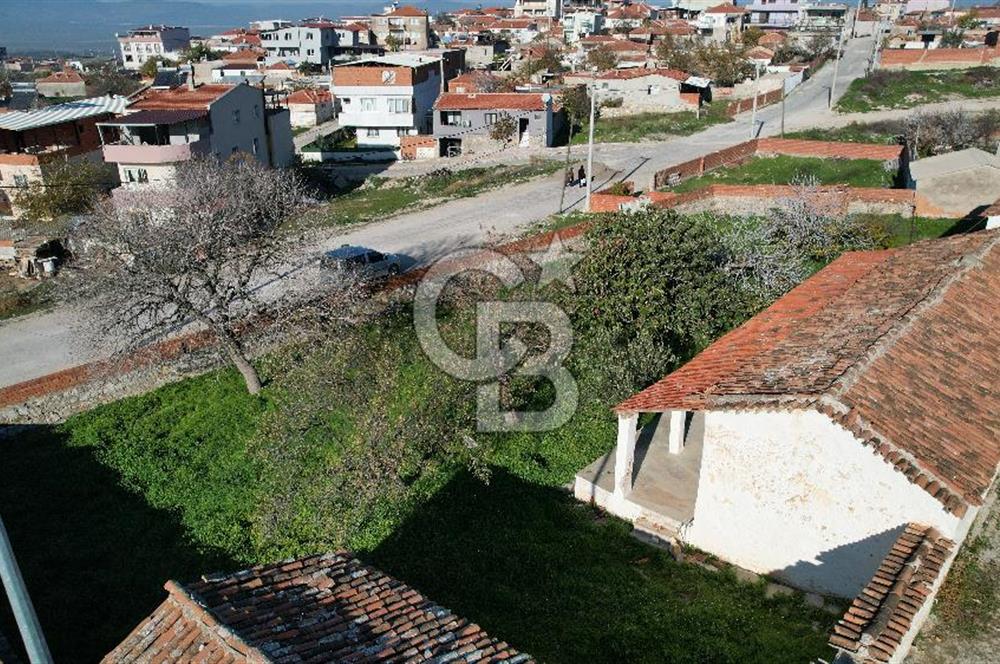 İzmir Bergama Zeytindağ da Satılık 2 Ev 1000 m2 Arsa Köy içinde