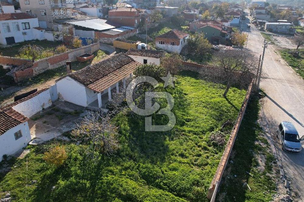 İzmir Bergama Zeytindağ da Satılık 2 Ev 1000 m2 Arsa Köy içinde