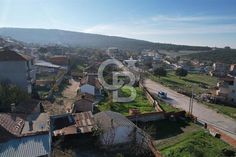 İzmir Bergama Zeytindağ da Satılık 2 Ev 1000 m2 Arsa Köy içinde