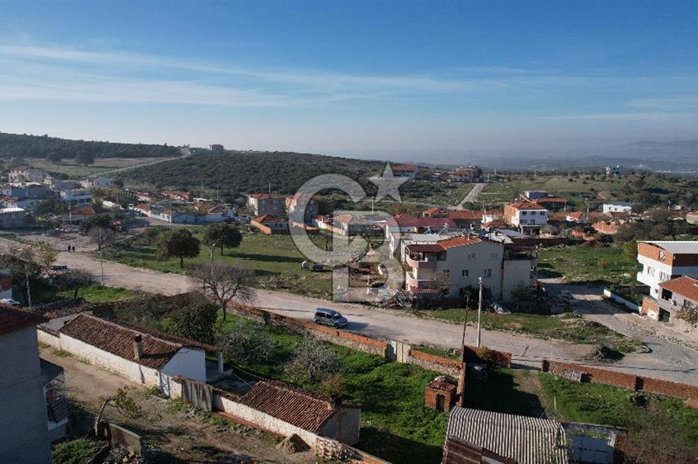 İzmir Bergama Zeytindağ da Satılık 2 Ev 1000 m2 Arsa Köy içinde