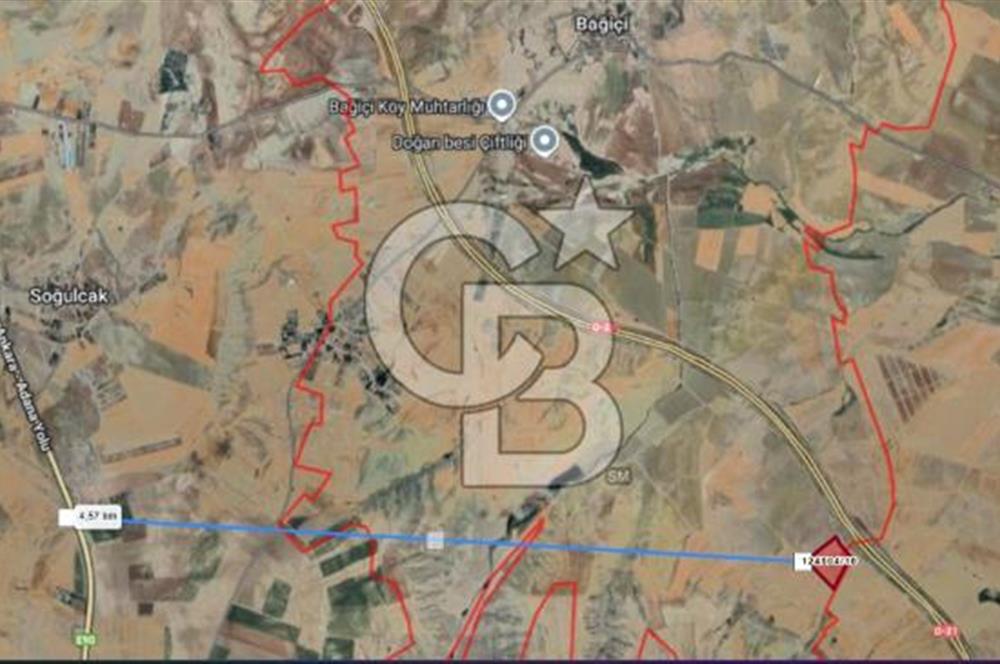 GÖLBAŞI-BAĞİÇİNDE YATIRIMA UYGUN TEK TAPU SATILIK ARAZİ