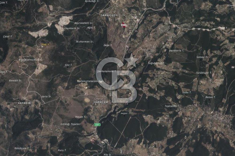 BORNOVA SARNIÇKÖY 8.420 m² TEK PARSEL SATILIK TARLA