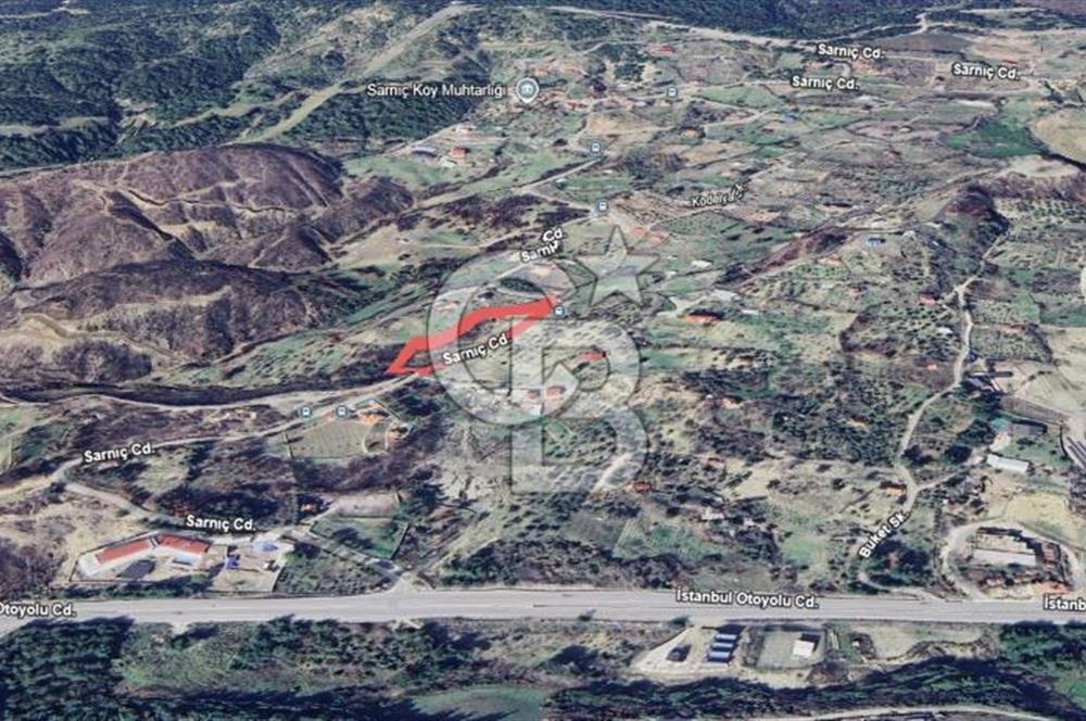 BORNOVA SARNIÇKÖY 8.420 m² TEK PARSEL SATILIK TARLA