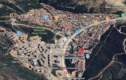 BELEN-HALİLBEY'DE CADDEYE SIFIR *KONUT İMARLI* SATILIK ARSA