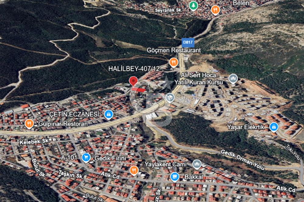 BELEN-HALİLBEY'DE CADDEYE SIFIR *KONUT İMARLI* SATILIK ARSA