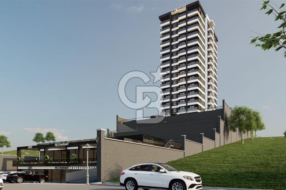 MBA TOWER PROTOKOL YOLUNDA SIFIR BİNA ÖNÜ AÇIK 1+1 SATILIK DAİRE