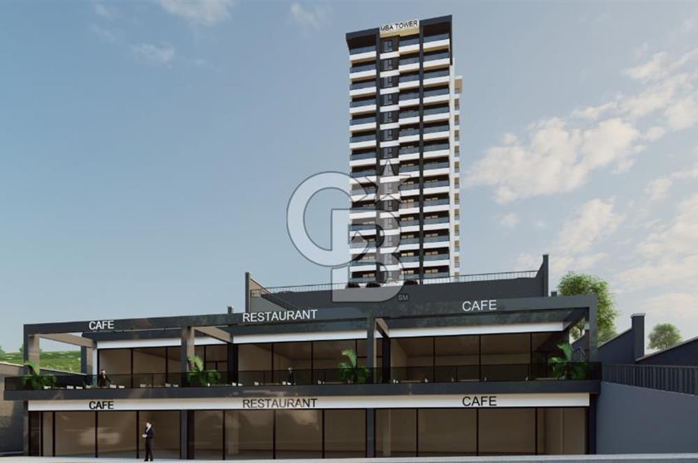 MBA TOWER PROTOKOL YOLUNDA SIFIR BİNA ÖNÜ AÇIK 1+1 SATILIK DAİRE