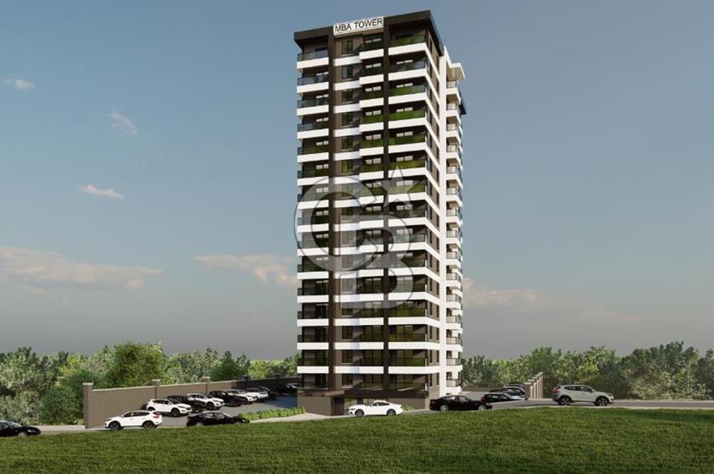 MBA TOWER PROTOKOL YOLUNDA SIFIR BİNA ÖNÜ AÇIK 1+1 SATILIK DAİRE