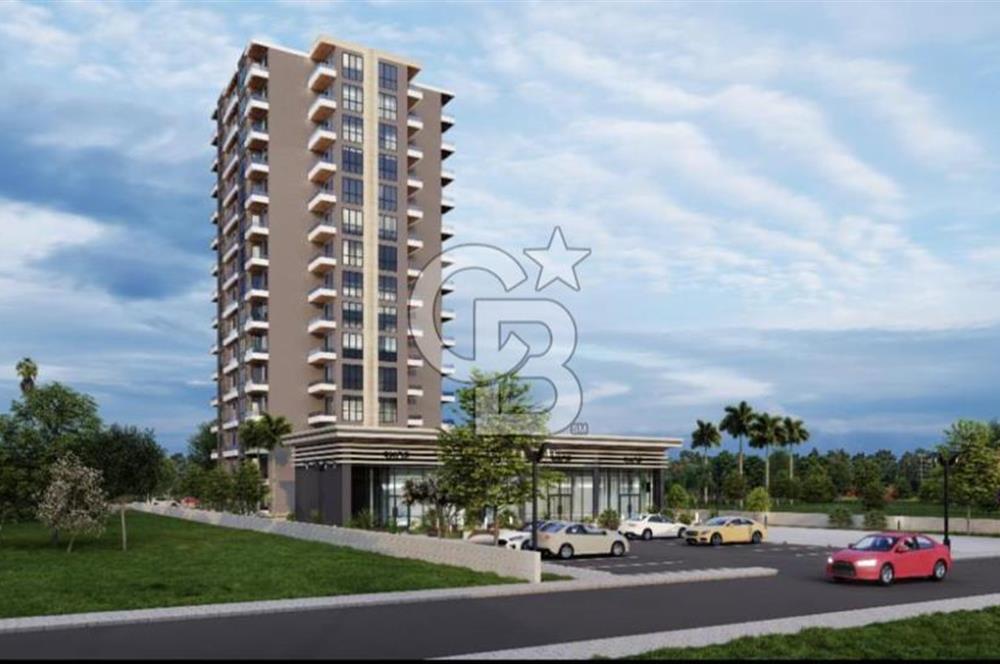 MBA TOWER PROTOKOL YOLUNDA SIFIR BİNA ÖNÜ AÇIK 1+1 SATILIK DAİRE
