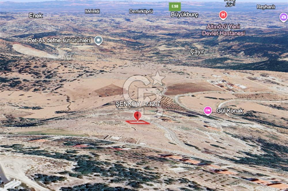 ŞENKÖY HIRBİ MEVKİİ'DE 400 m2 -VİLLA İMARLI- MÜSTAKİL TAPU ARSA