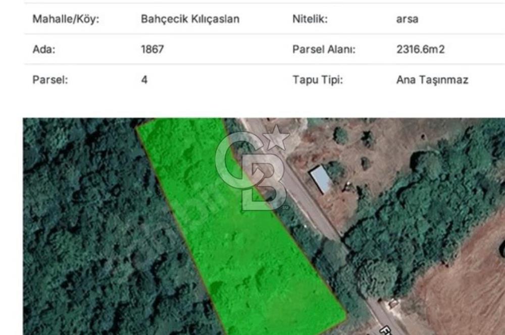 Başiskele'de Deniz Manzaralı Villa imarlı Arsa !