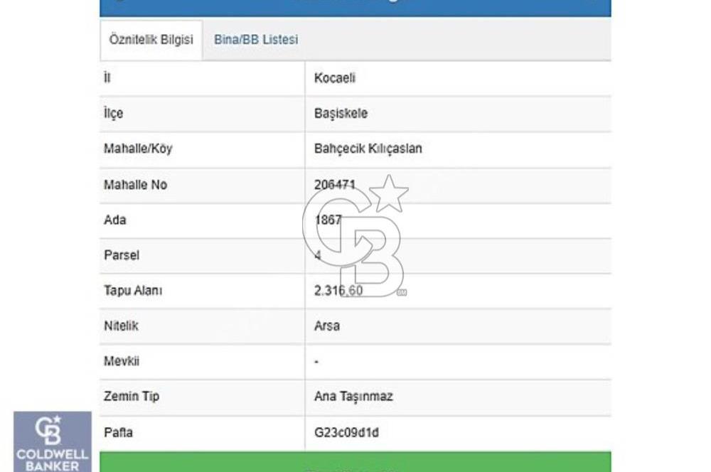 Başiskele'de Deniz Manzaralı Villa imarlı Arsa !
