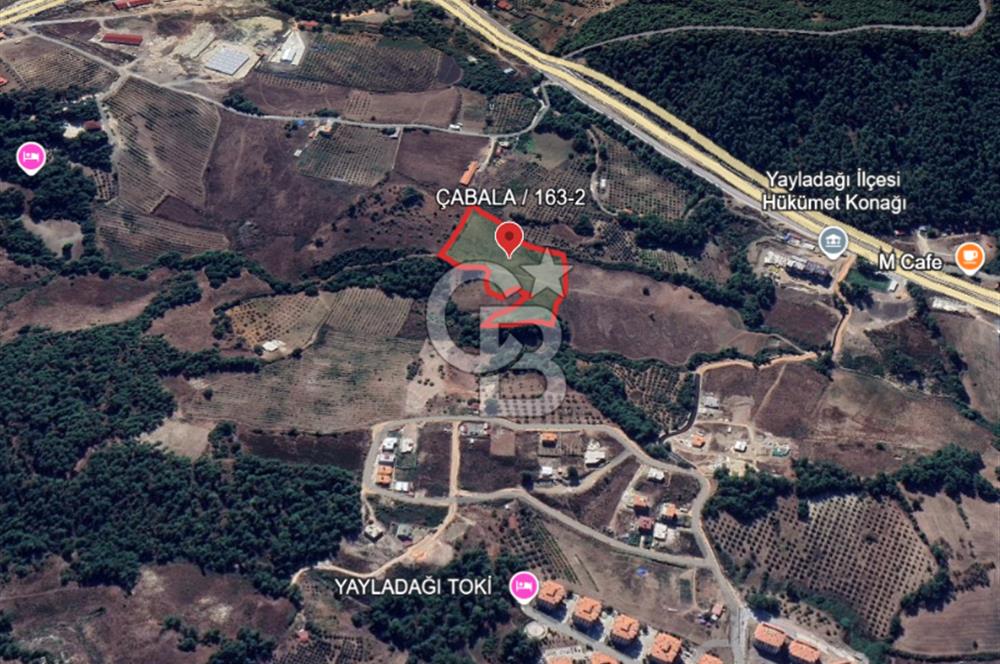 YAYLADAĞI-ÇABALA'DA *İMARLI* MÜSTAKİL-MERKEZE YAKIN SATILIK ARSA