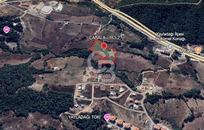 YAYLADAĞI-ÇABALA'DA *İMARLI* MÜSTAKİL-MERKEZE YAKIN SATILIK ARSA