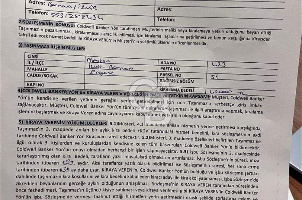 BORNOVA 3+1 ARAKAT KİRALIK DAİRE