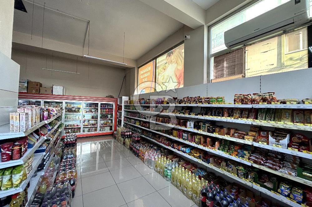 İZMİR BAYRAKLI GÜMÜŞPALA'DA DEVREN KİRALIK MARKET