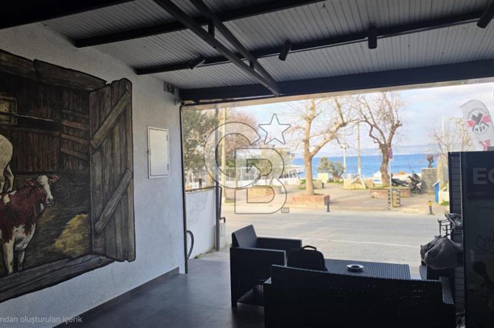 ÇANAKKALE GÜZELYALI'DA BOĞAZ MANZARALI SATILIK İŞYERİ