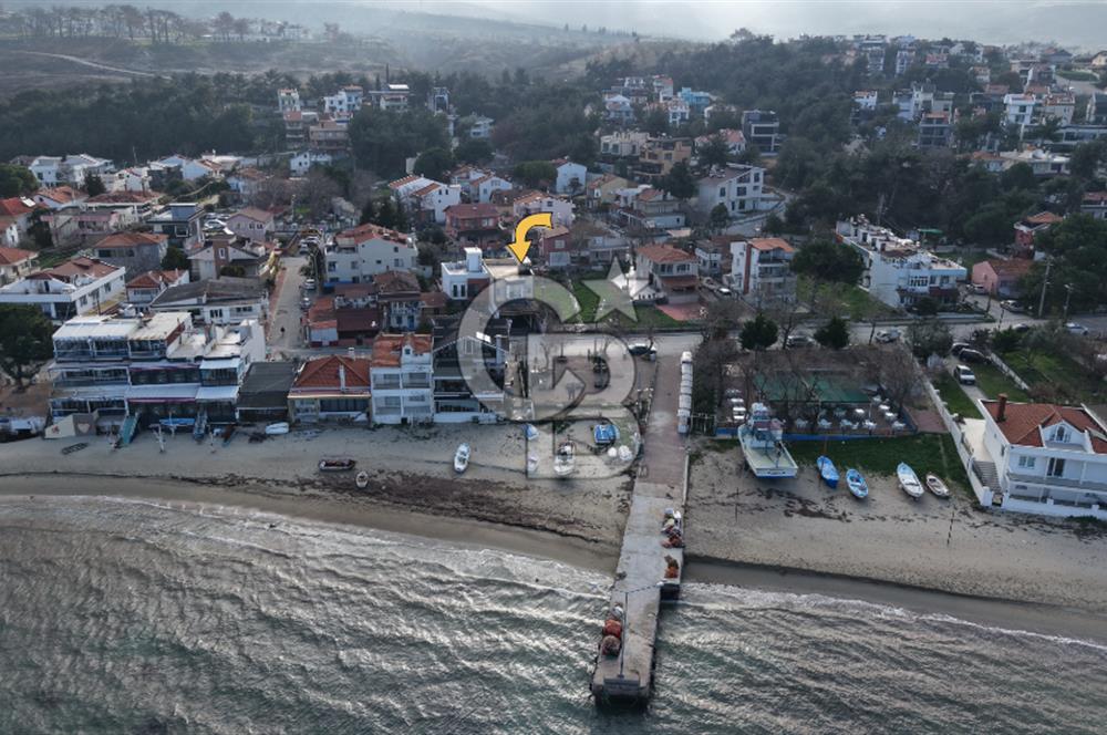 ÇANAKKALE GÜZELYALI'DA BOĞAZ MANZARALI SATILIK İŞYERİ