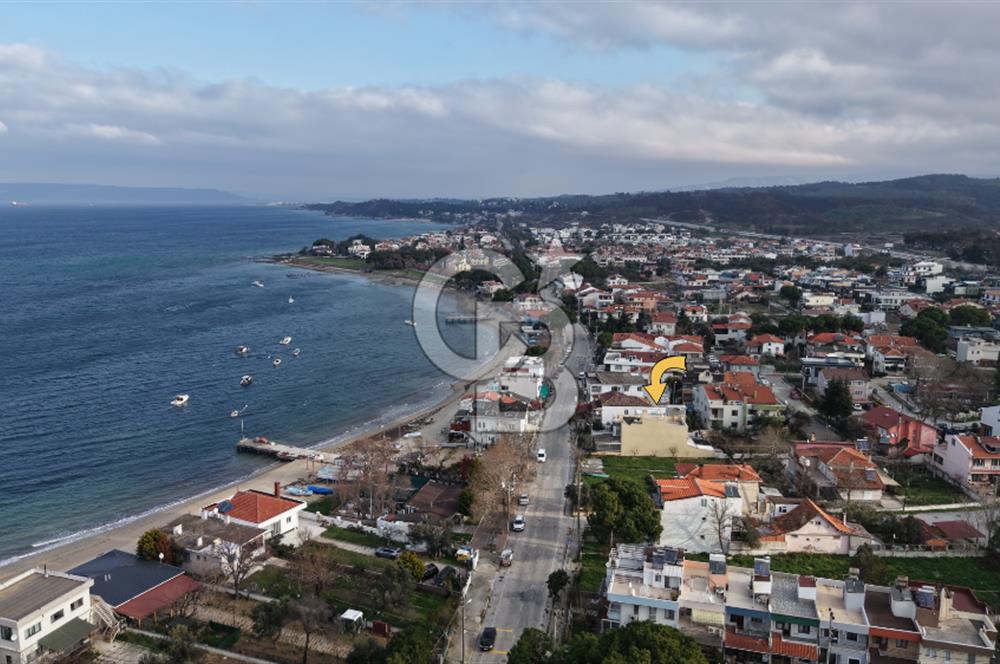 ÇANAKKALE GÜZELYALI'DA BOĞAZ MANZARALI SATILIK İŞYERİ