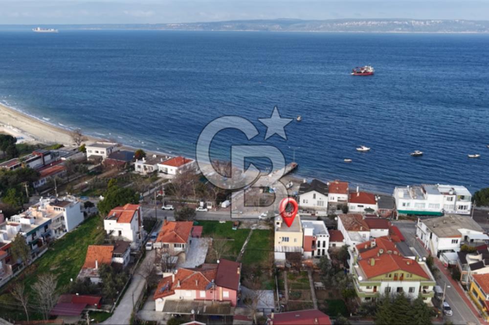 ÇANAKKALE GÜZELYALI'DA BOĞAZ MANZARALI SATILIK İŞYERİ
