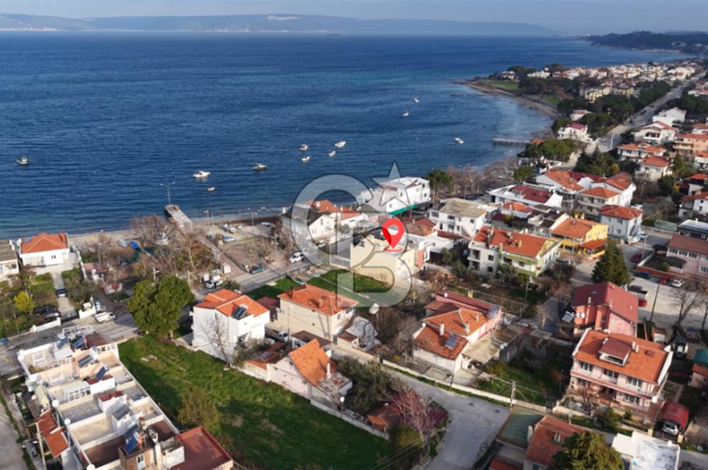 ÇANAKKALE GÜZELYALI'DA BOĞAZ MANZARALI SATILIK İŞYERİ