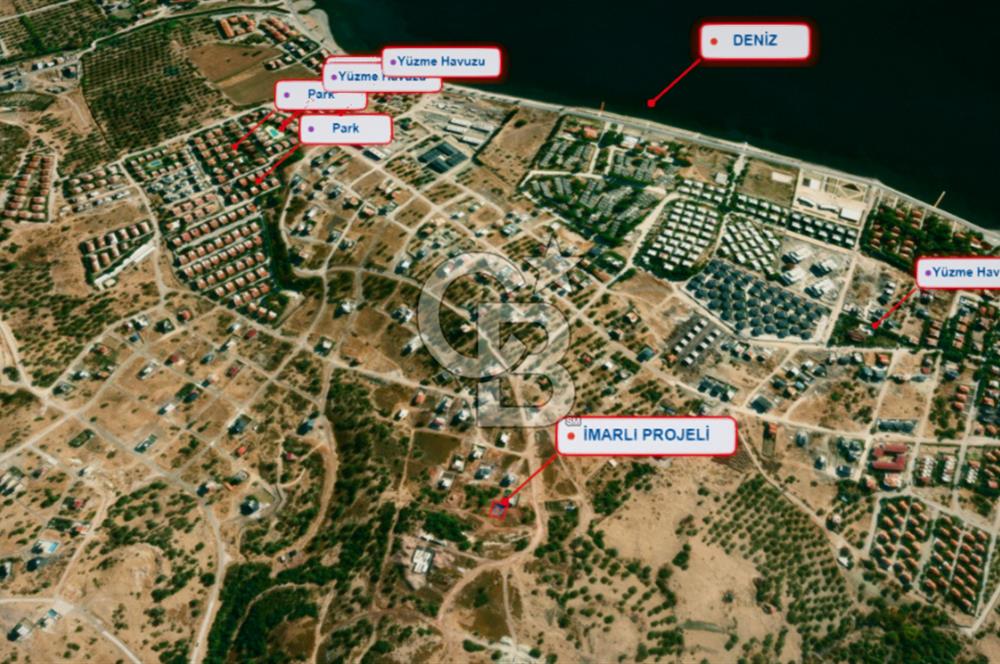 Egenin İncisi Çandarlı da Havuzlu Projeli Araç ve Ev Takaslı