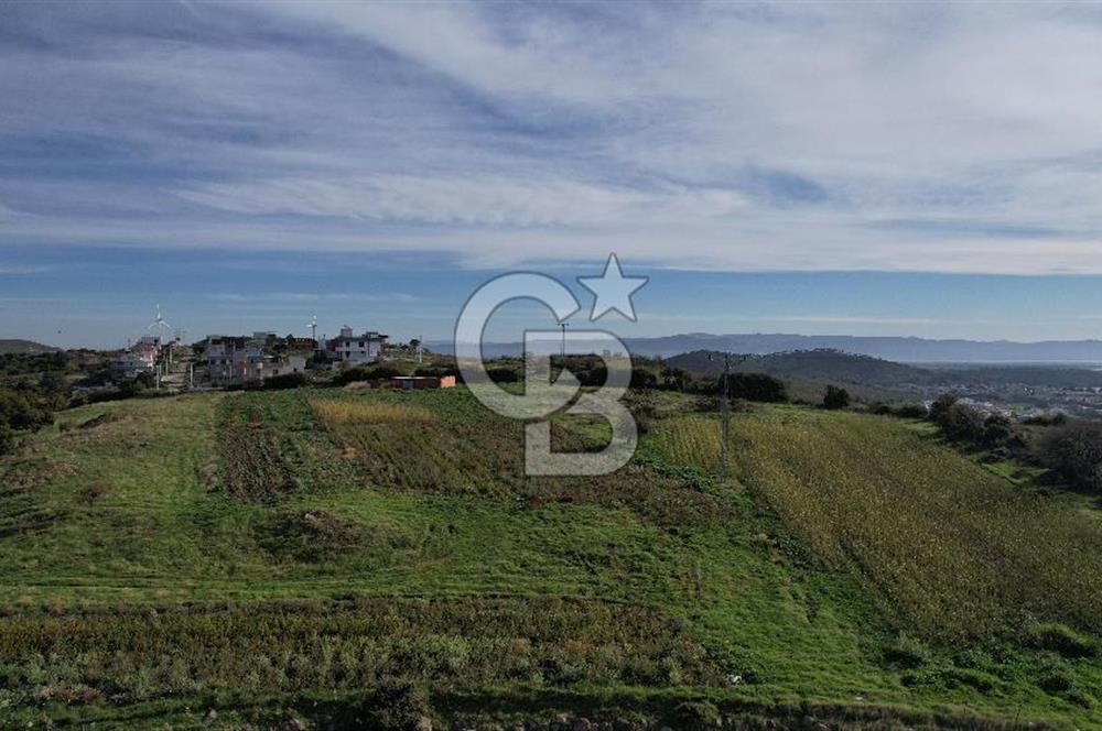 Egenin İncisi Çandarlı Merkezde Deniz Manzaralı Arsa