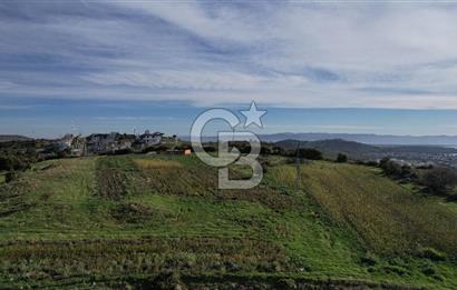Egenin İncisi Çandarlı Merkezde Deniz Manzaralı Arsa