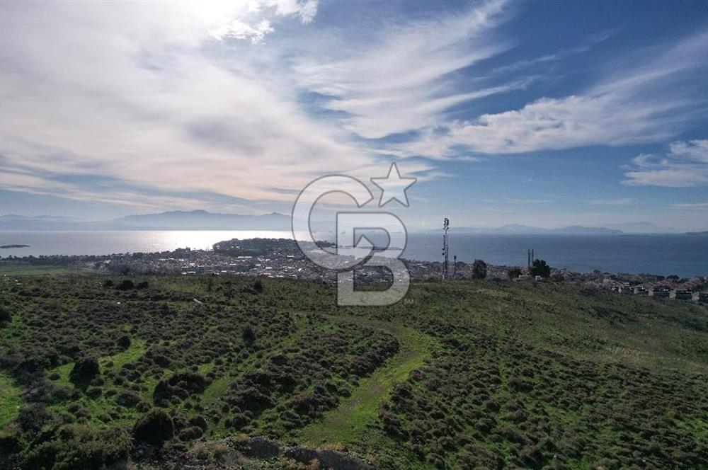 Egenin İncisi Çandarlı Merkezde Deniz Manzaralı Arsa