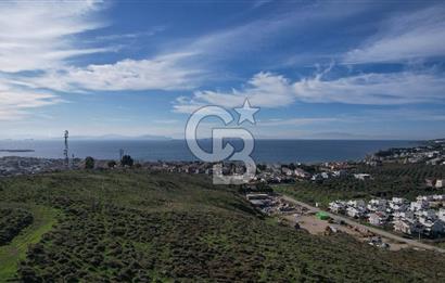 Egenin İncisi Çandarlı Merkezde Deniz Manzaralı Arsa