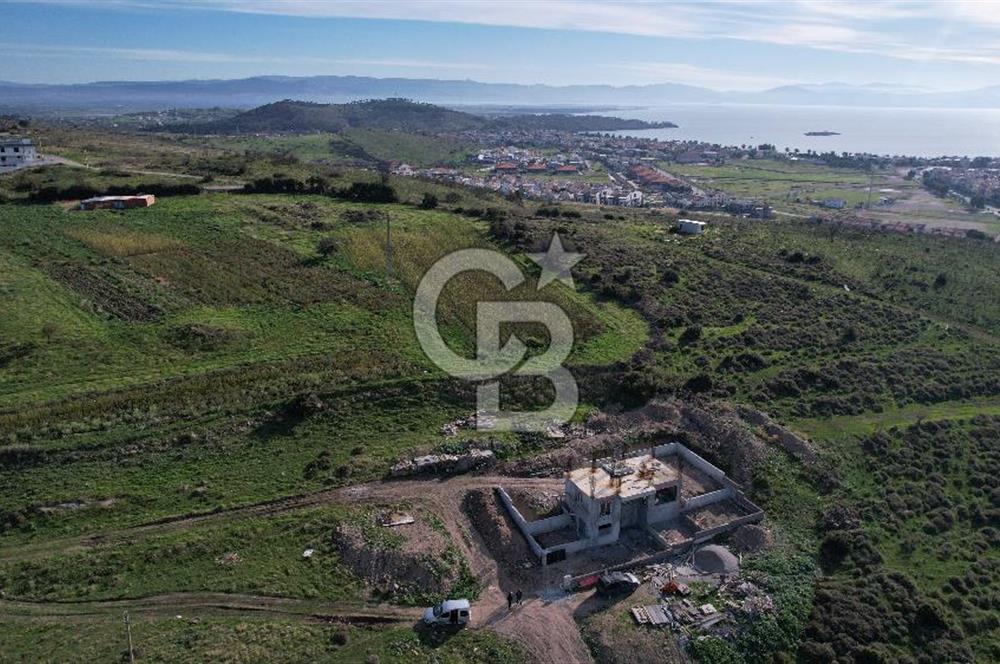 Egenin İncisi Çandarlı Merkezde Deniz Manzaralı Arsa