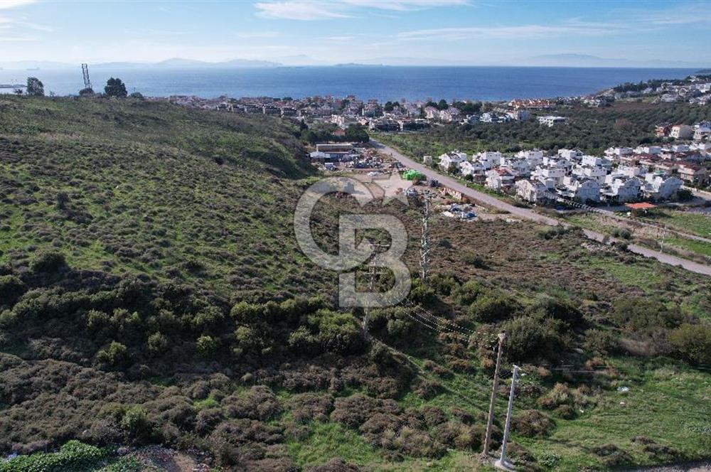 Egenin İncisi Çandarlı Merkezde Deniz Manzaralı Arsa