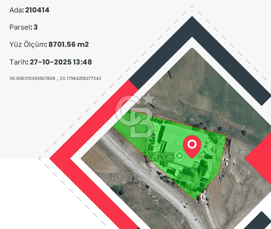 KİRACISIZ ÖZEL FABRİKA/ÜRETİMHANE/5400 m2 KAPALI/8701 M2 ARAZİ