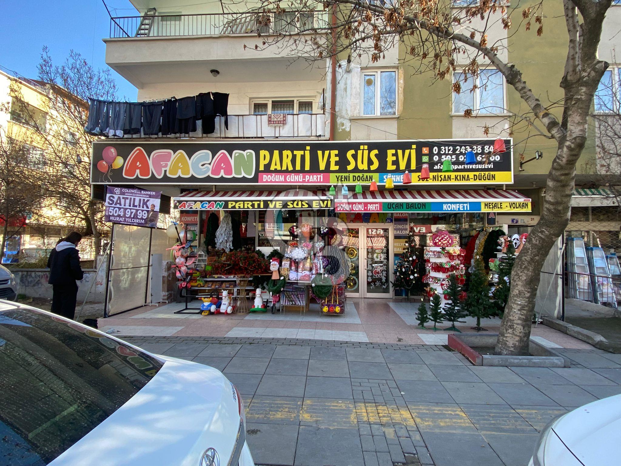 ETİMESGUT 'UN İŞLEK CADDESİNDE SATILIK DÜKKAN