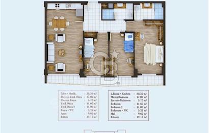 İzmit'te Muhteşem Manzaralı 3+1