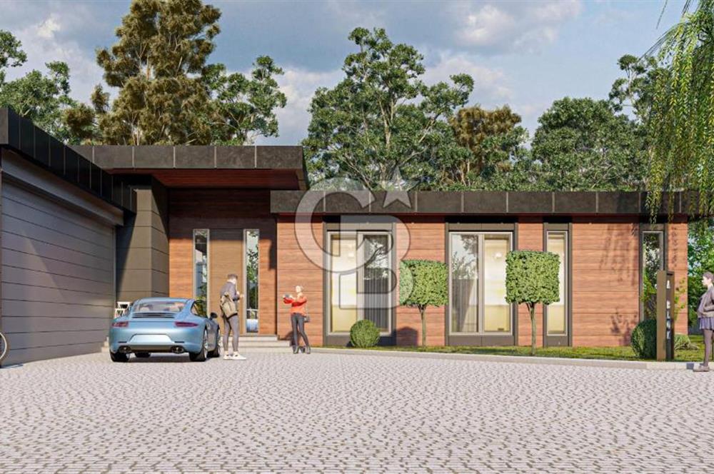 TAKASA AÇIK/İNCEK'TE/ULTRA LÜKS/HAVUZ VE ATEŞ ÇUKURLU/5+1 VİLLA