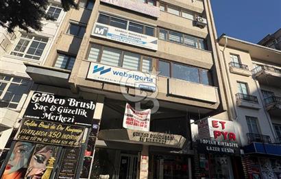 Kızılay Maltepe Cadde Üzeri Metroya Yakın EŞYALI Kiralık Ofis