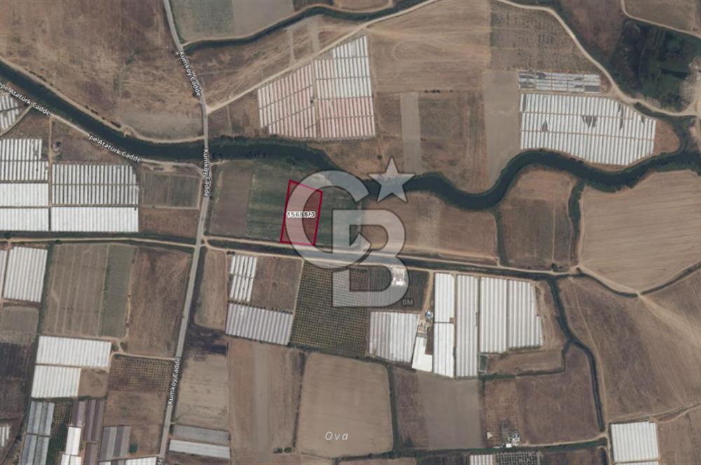 AKSU KUMKÖY'DE 4803 M2 SATILIK TARLA