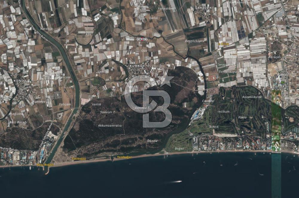 AKSU KUMKÖY'DE 4803 M2 SATILIK TARLA